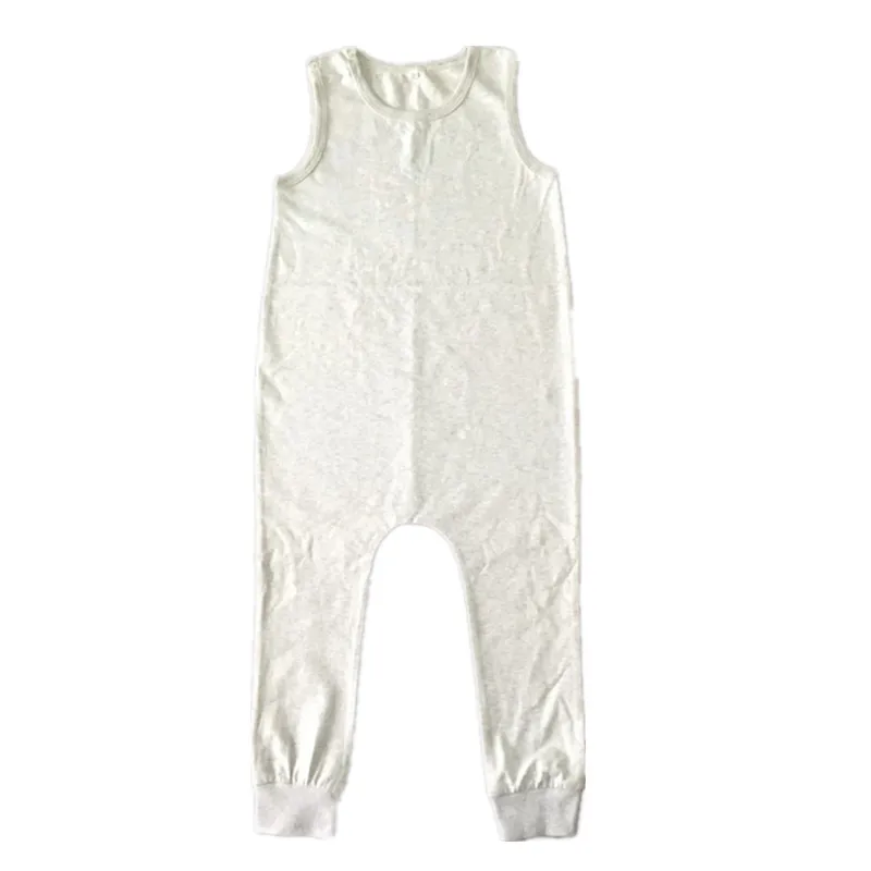 Комбинезон для маленьких мальчиков летний однотонный серый комбинезон детский