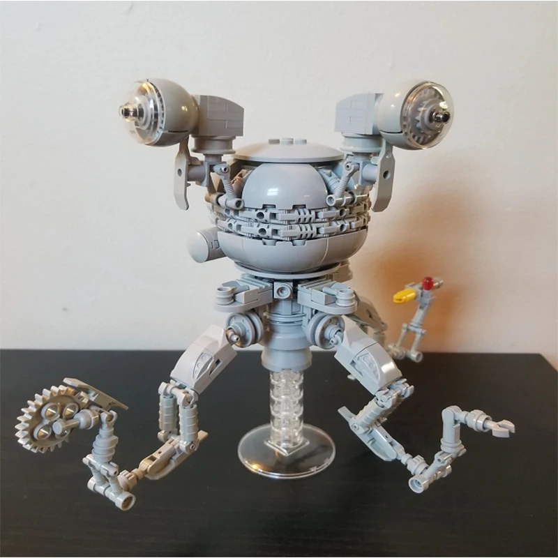 Конструктор модульный MOC Mr. Handy модель Fallout 76 Детский конструктор | Игрушки и хобби