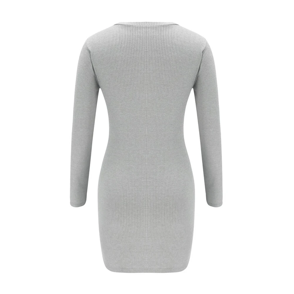 Женское облегающее платье со стразами сексуальное платье-свитер с вырезами