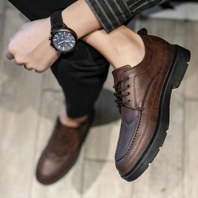 

Zapatos Casuales Para Hombre Mens Causal Shoes Men Casual Leather Man Shoe For Sapato Masculino 2020 Male Fashion Hot Sale