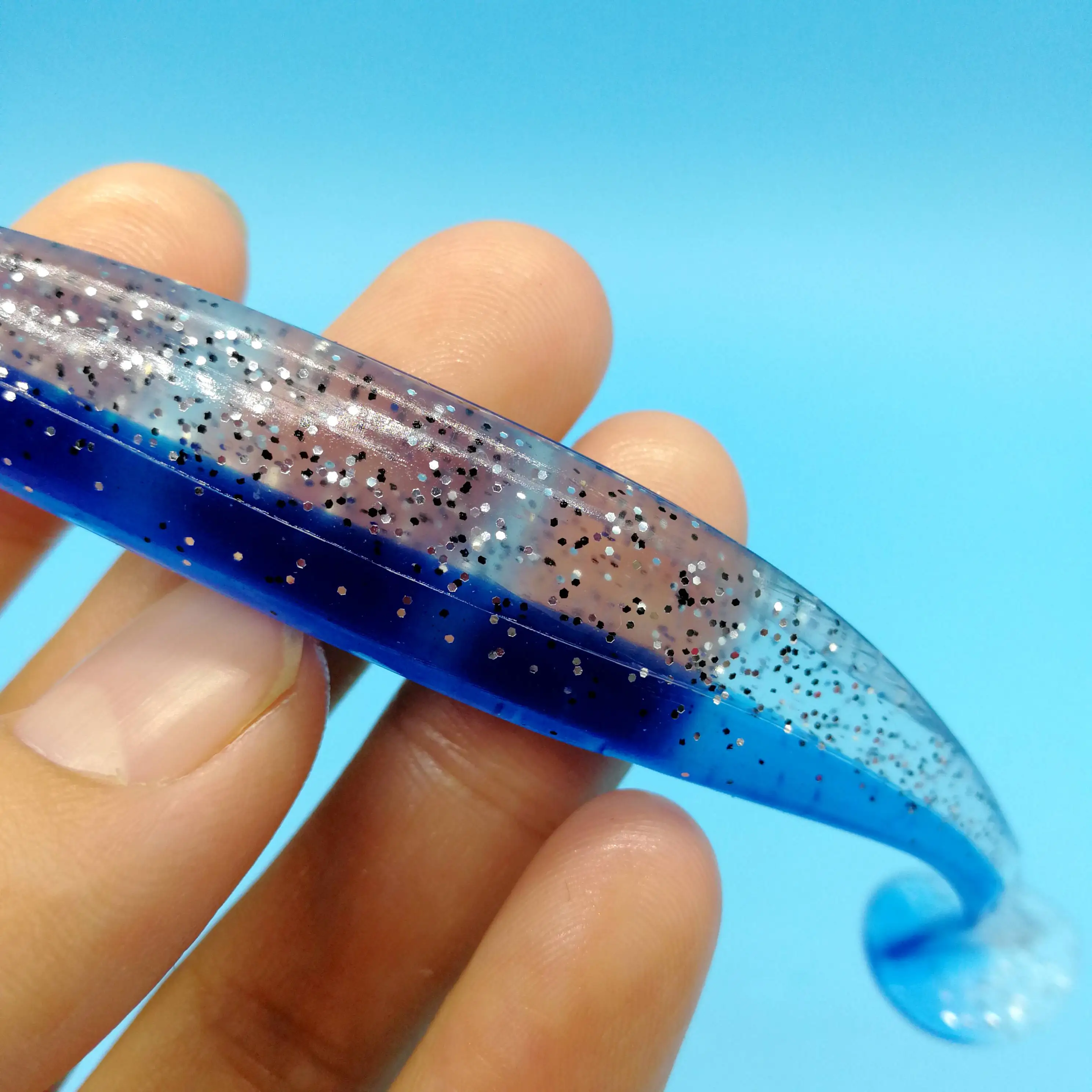 HOOFISH 10 шт./лот двойной цвет для рыбалки мягкие блесны на удочку 9g/13 см 9 цветов с Т