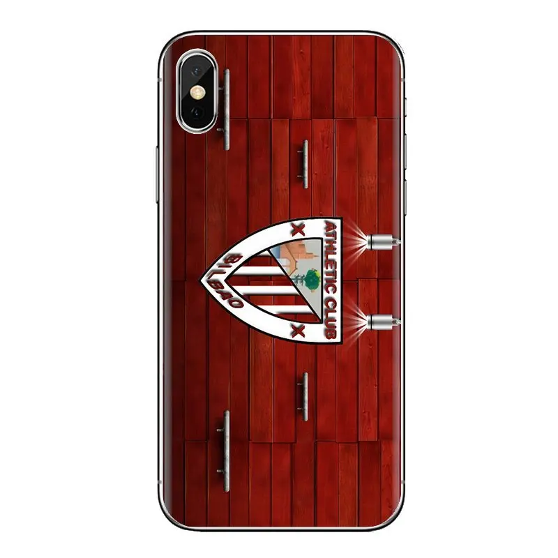 С логотипом футбольного клуба athletic club bilbao силиконовый чехол для телефона samsung Galaxy