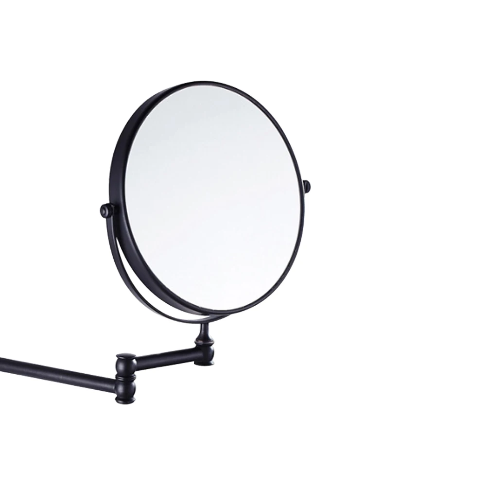 Черный латунный настенный готовой ванной Аксессуары для зеркал расстояние