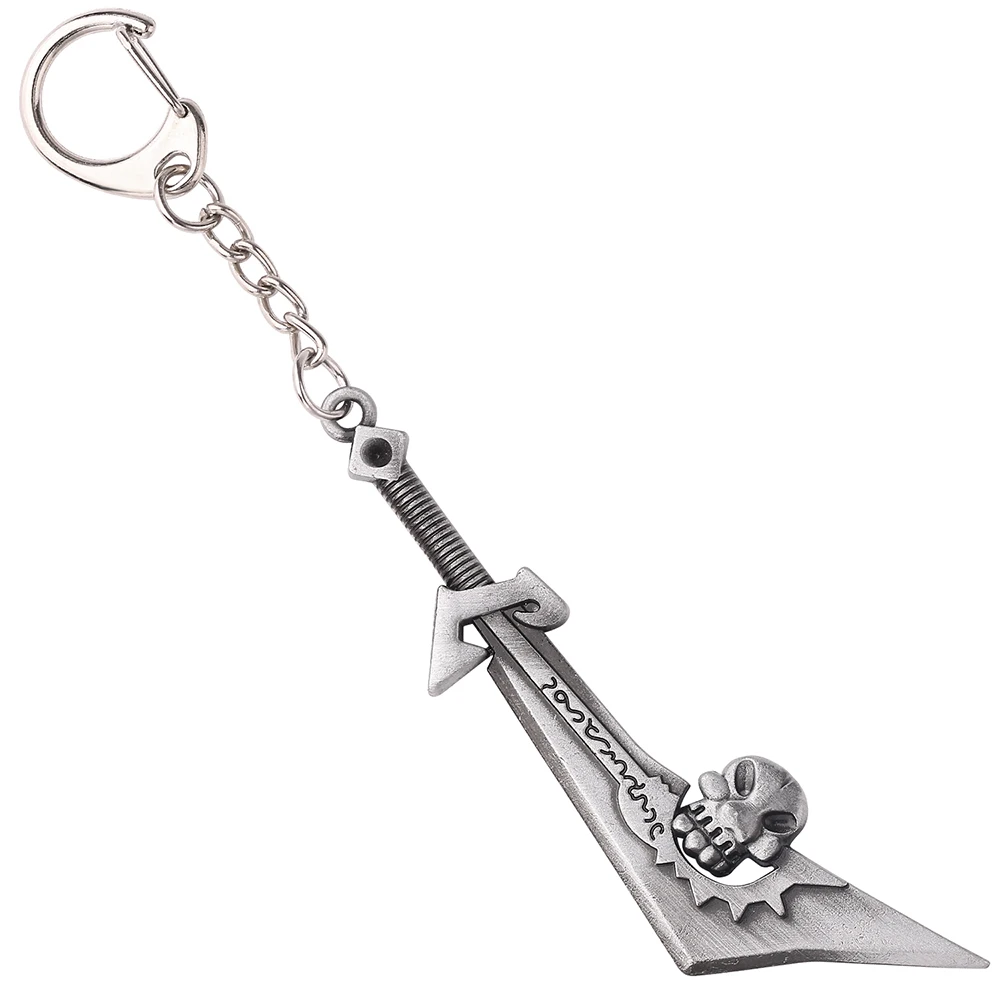 Игры World of WarCrafts брелок король-Лих Frostmourne меч топор-Нож Оружие кинжал металлические фигурки брелок ювелирные изделия для фанатов - Цвет: World of Warcraft 5