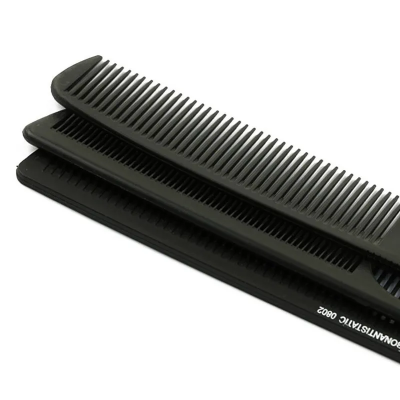 1 шт. Профессиональные волос жесткого углеродного кончик хвоста гребень