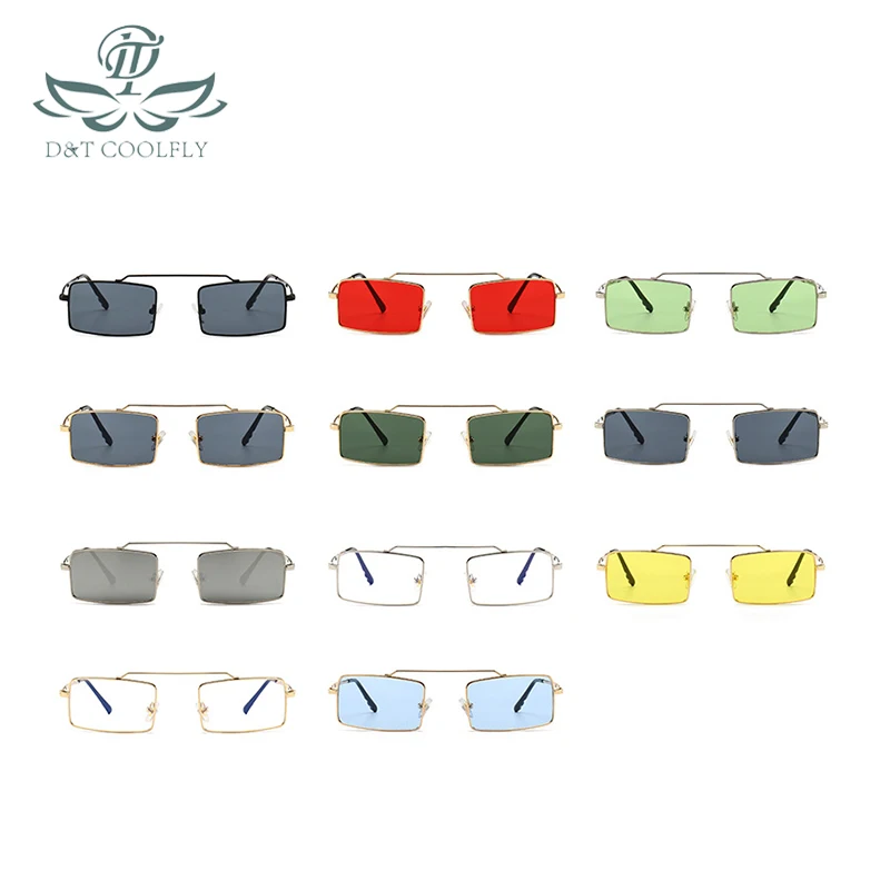 2020 новые модные квадратные солнцезащитные очки индивидуальная маленькая оправа