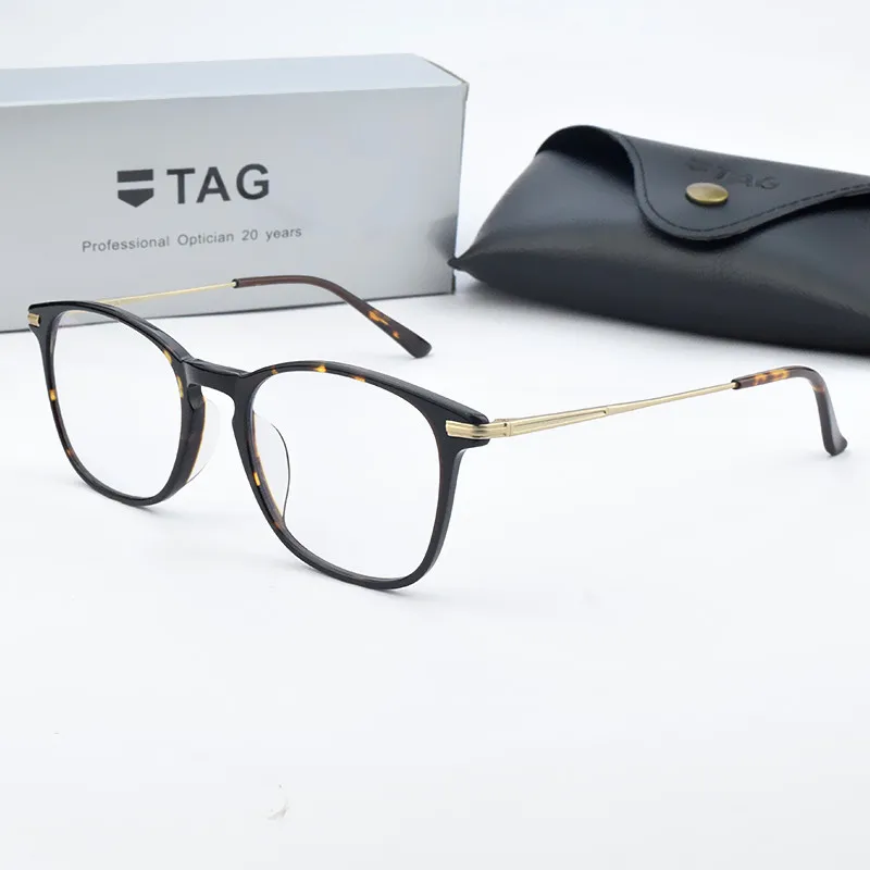 2020 Фирменная оправа для очков с сисветильник Женские оправы квадратные