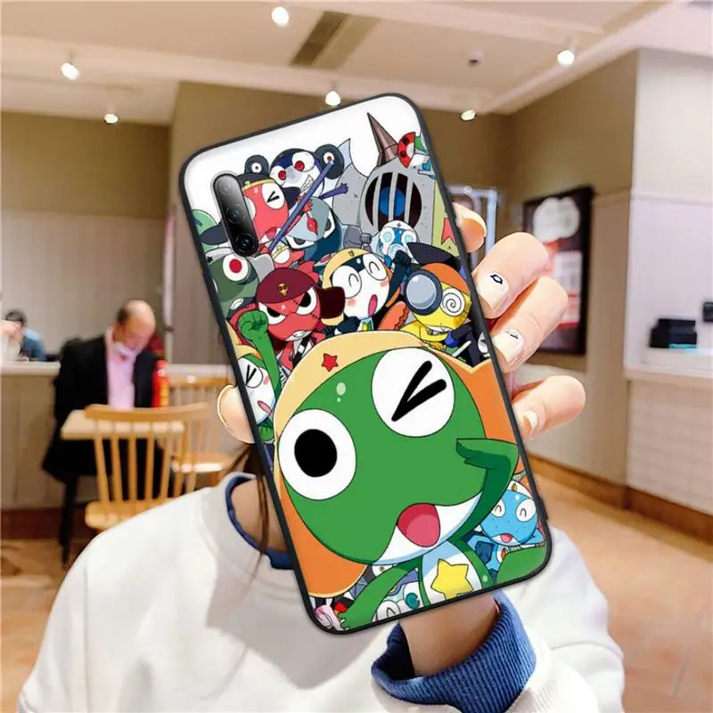 

Hot Cute cartoon Sergeant Keroro Frog Phone Case for redmi 4X 5plus 6 6A7 7A 8 8A 9 note 4 8T 8pro 9 pro Case