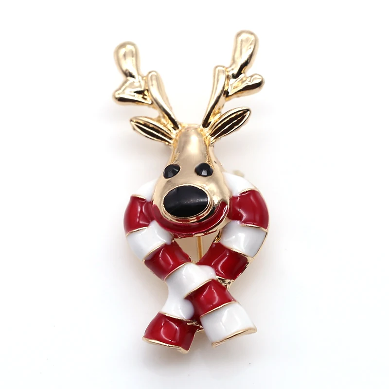 Брошь в виде сапог ботинок Рождественская брошь стразы Цветная украшение для