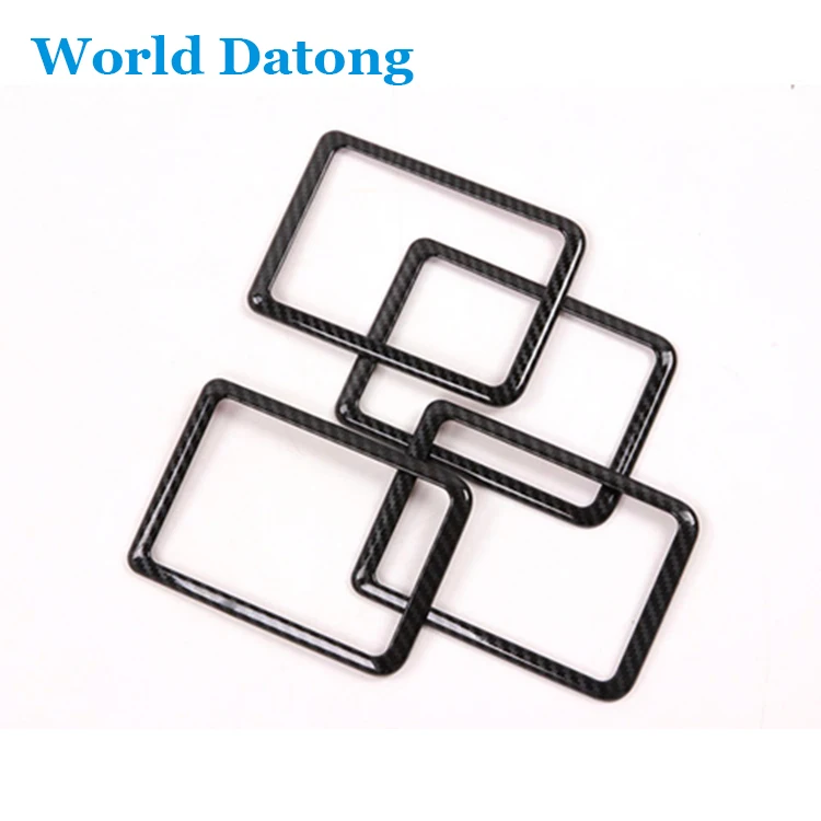 ABS рамка для автомобильного заднего динамика на крышу отделка из углеродного