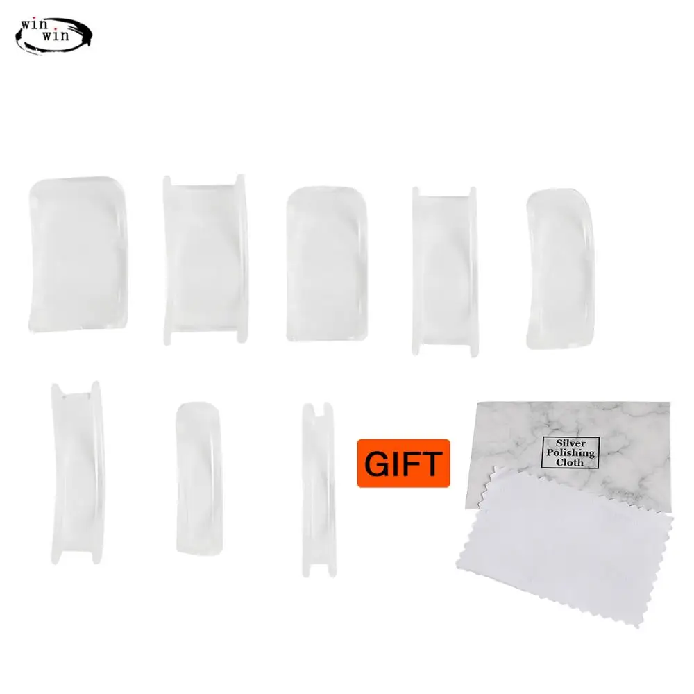 Berkem 2 мм 10 5/8 шт./компл. Новое невидимое кольцо Размер регулятор для свободного