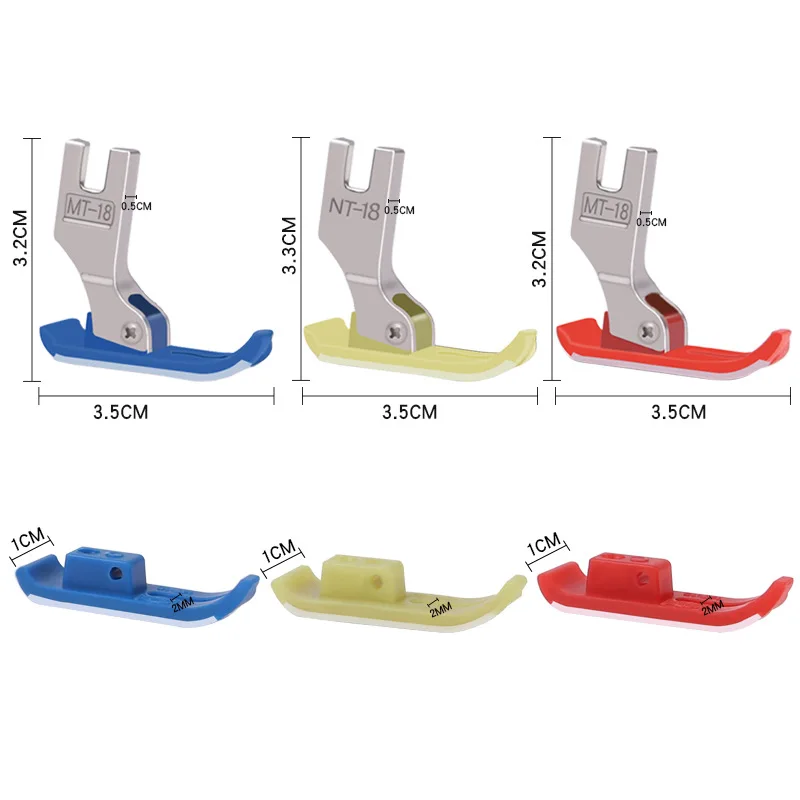 Лапка MT-18 для промышленных швейных машин легкой ткани принадлежности прижимная