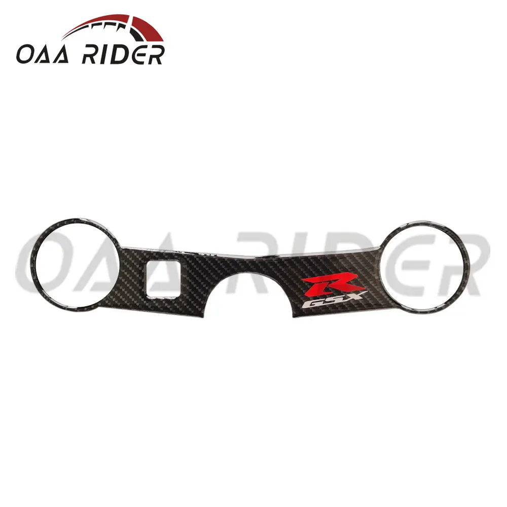 

Наклейка для Suzuki GSXR1000 2003 2004 GSXR600/750 2004 2005 тройное дерево верхний конец передний верхний зажим углеродное волокно мотоциклетная наклейка