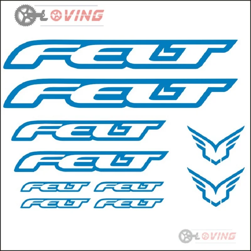 Наклейки на раму велосипеда 10 шт./набор | Спорт и развлечения