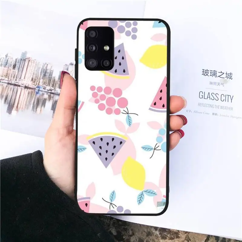 

Fruit Watermelon Phone Case For Samsung galaxy S 7 8 9 10 20 edge A 6 10 20 30 50 51 70 note 10 plus