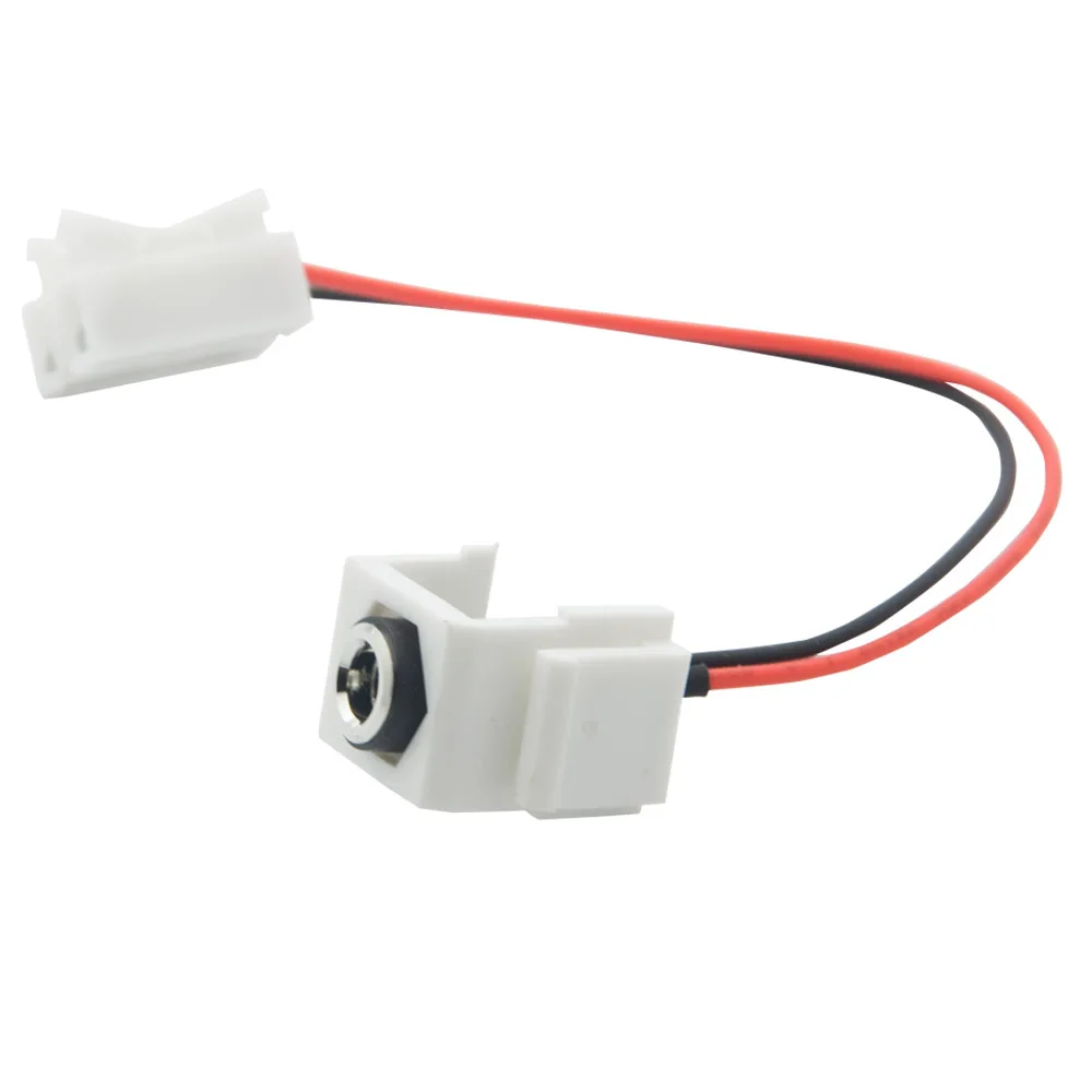 

Keystone DC 5.5 X 2.1 mm Female Connector With 10 cm Short Cable