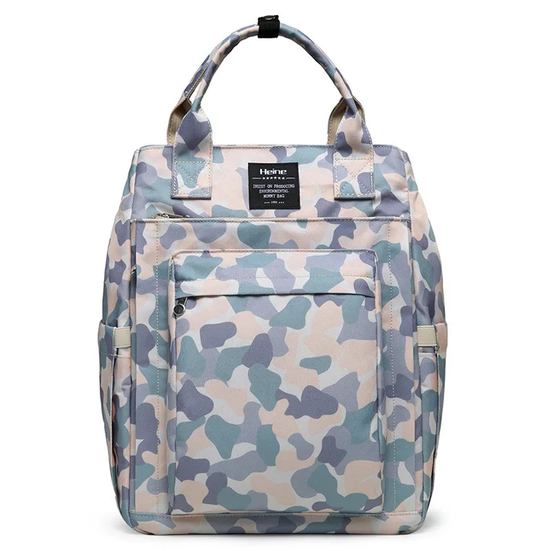 

Fashion Diaper Changing Bags Camouflage Shoulder Multi-function Large-capacity Baby Bag Pre-production Bags Out-diaper Backpacks