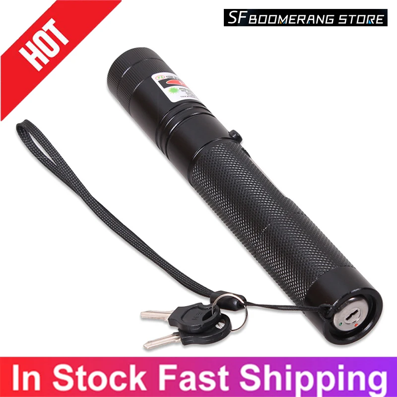 Указка Лазерная 303 регулируемый фокус Видимый луч аксессуары для пеших прогулок