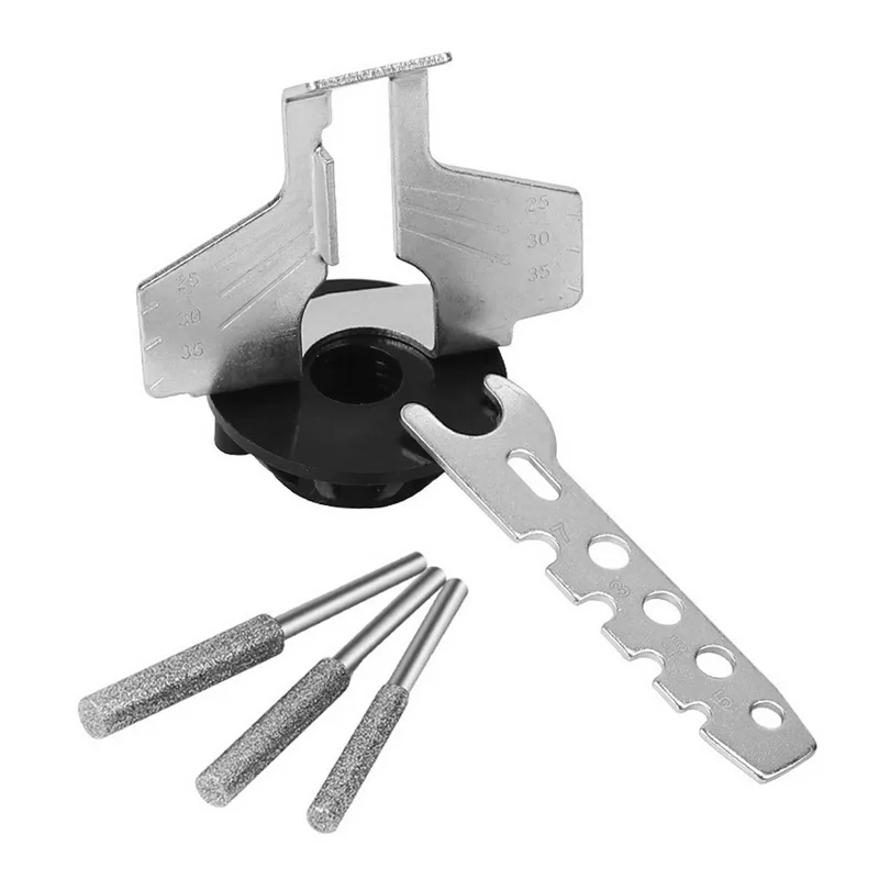 5 шт./компл. комплект для ЗАТОЧКИ ЦЕПНОЙ ПИЛЫ с направляющей вращения адаптер