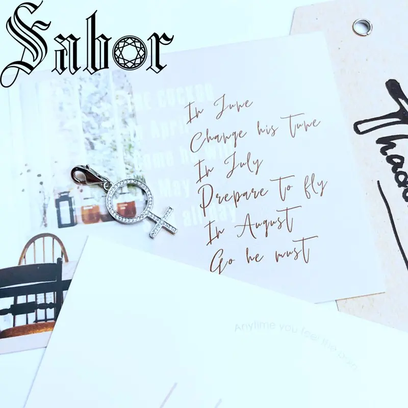 Simple Design Venus Symbol Pendant Charm Fit Bracelet Women Men Tibetan Silver Fashion Jewelry Accessories Party Gift thomas | Украшения и