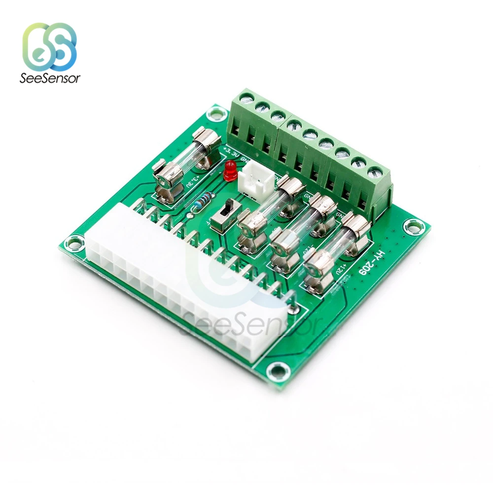 24/20 pin ATX Блок питания для компьютера ПК плата адаптер Удлинительный модуль 24