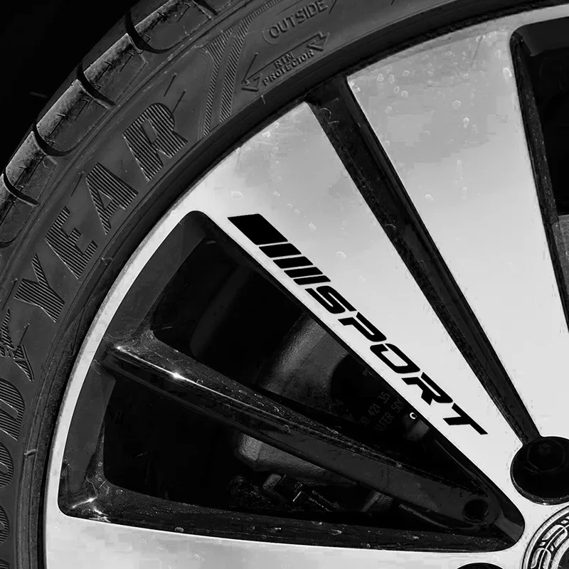 

4 шт./лот новые автомобильные наклейки на колесо спортивные автомобильные виниловые наклейки персонализированные автомобильные стикеры автомобильные аксессуары автомобильные шины декоративные наклейки