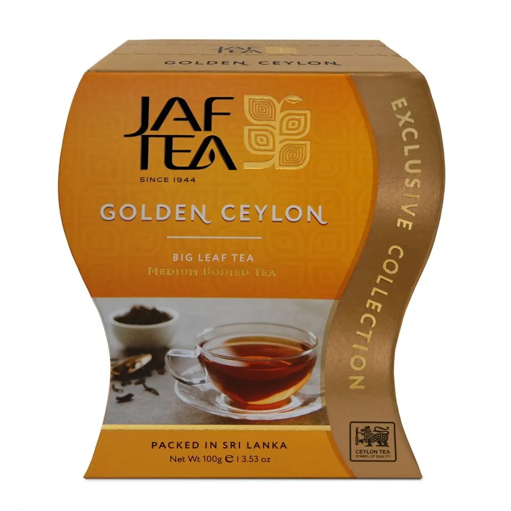 Чай Jaf Tea &quotGolden Ceylon&quot черный листовой ОРА 100 гр|Черный чай| |