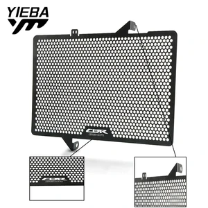 for honda cbr650r cbr 650r cbr 650 r with logo 2019 2020 motorcycle radiator grille guard cover steel grid protection moto part free global shipping