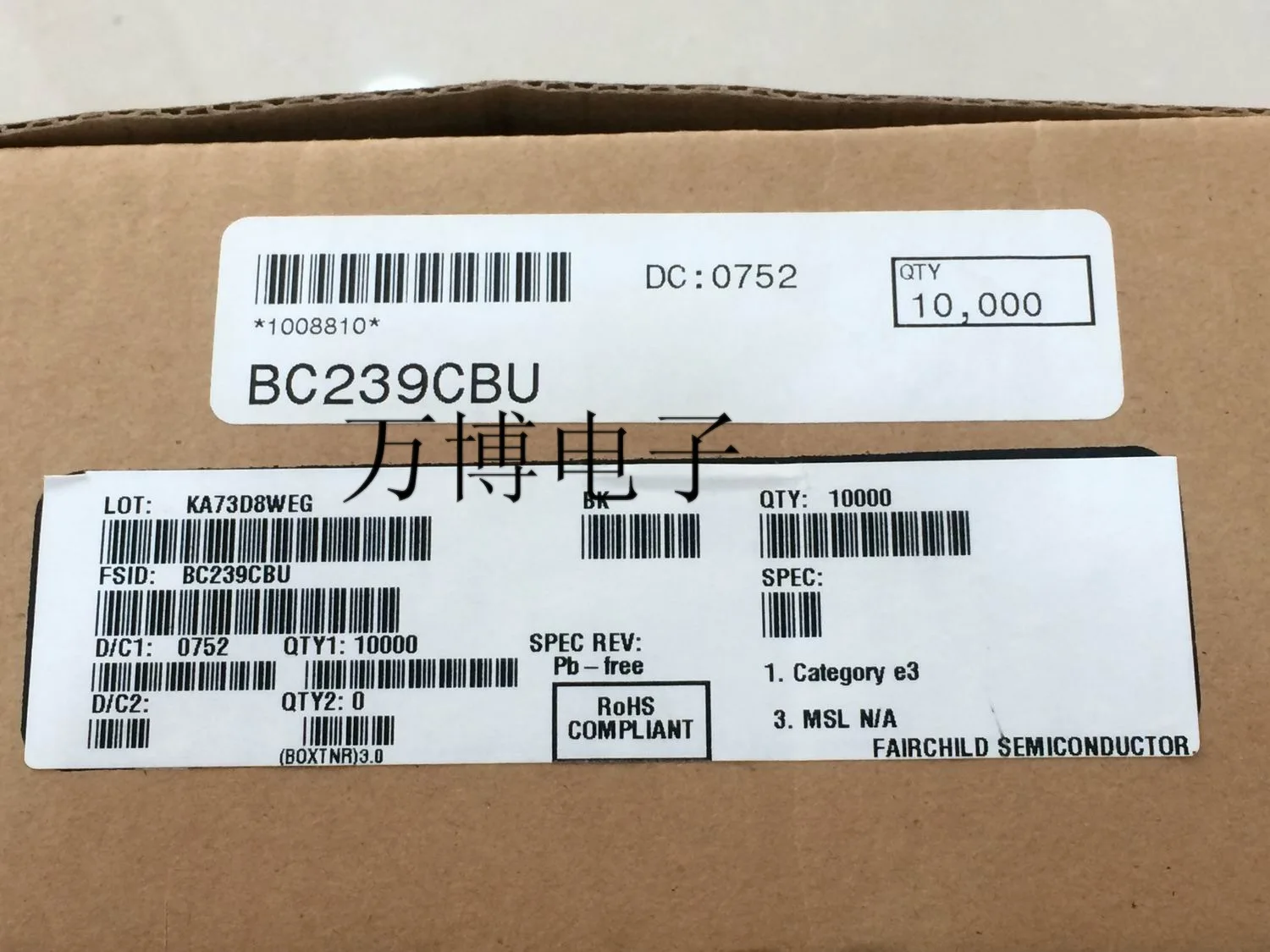 10 шт. FAIRCHILD BC239C BC239-C 239 C медные ножки сделано в Японии новый оригинальный продукт |
