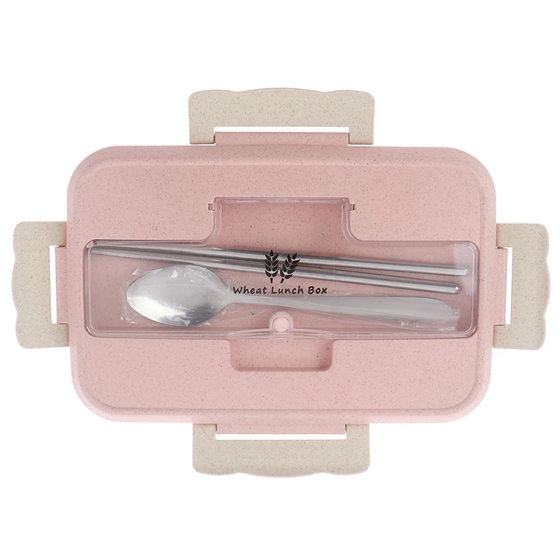 Ланч бокс пищевой контейнер Корейская герметичная Студенческая пластиковая