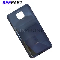 new for xiaomi redmi note 9 pro max battery cover back glass panel rear housing case for xiaomi redmi note 9 pro max back batter
