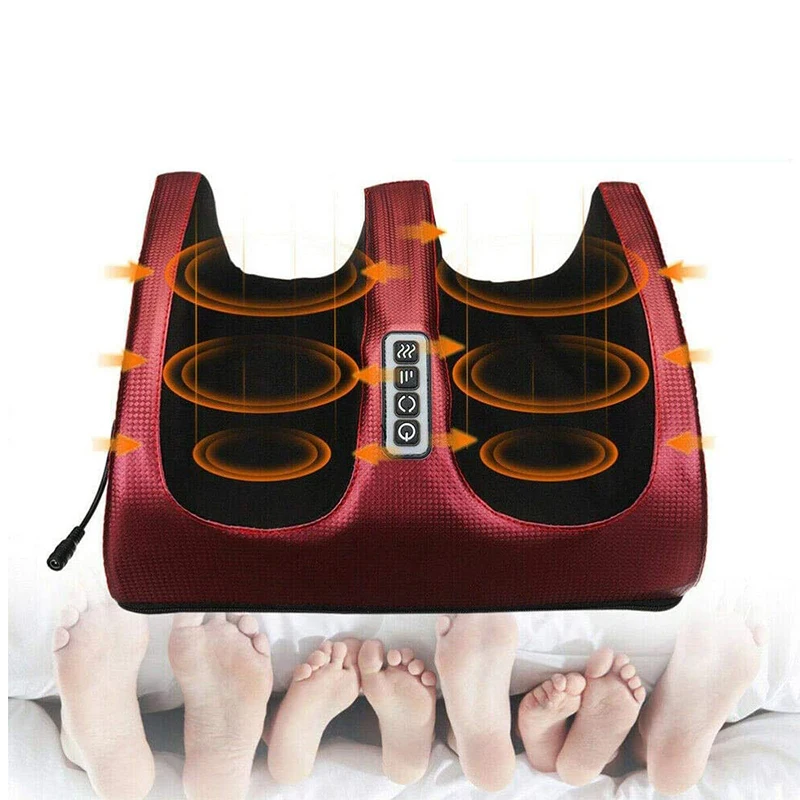 

Электрический массажер для ног, аппарат для согревания ног, разминания и разминания ног, с подогревом