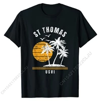 st thomas island usvi caribbean vacation gifts t shirt slim fit boy men tees personalized tshirts cotton summer