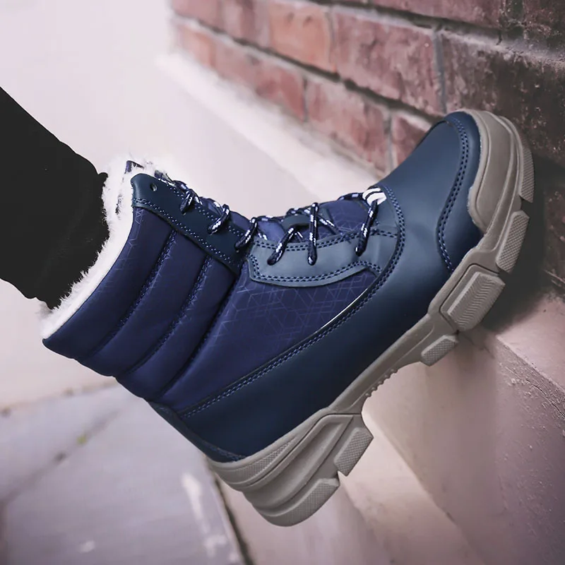 Новинка Зимняя женская обувь для пеших прогулок Водонепроницаемые