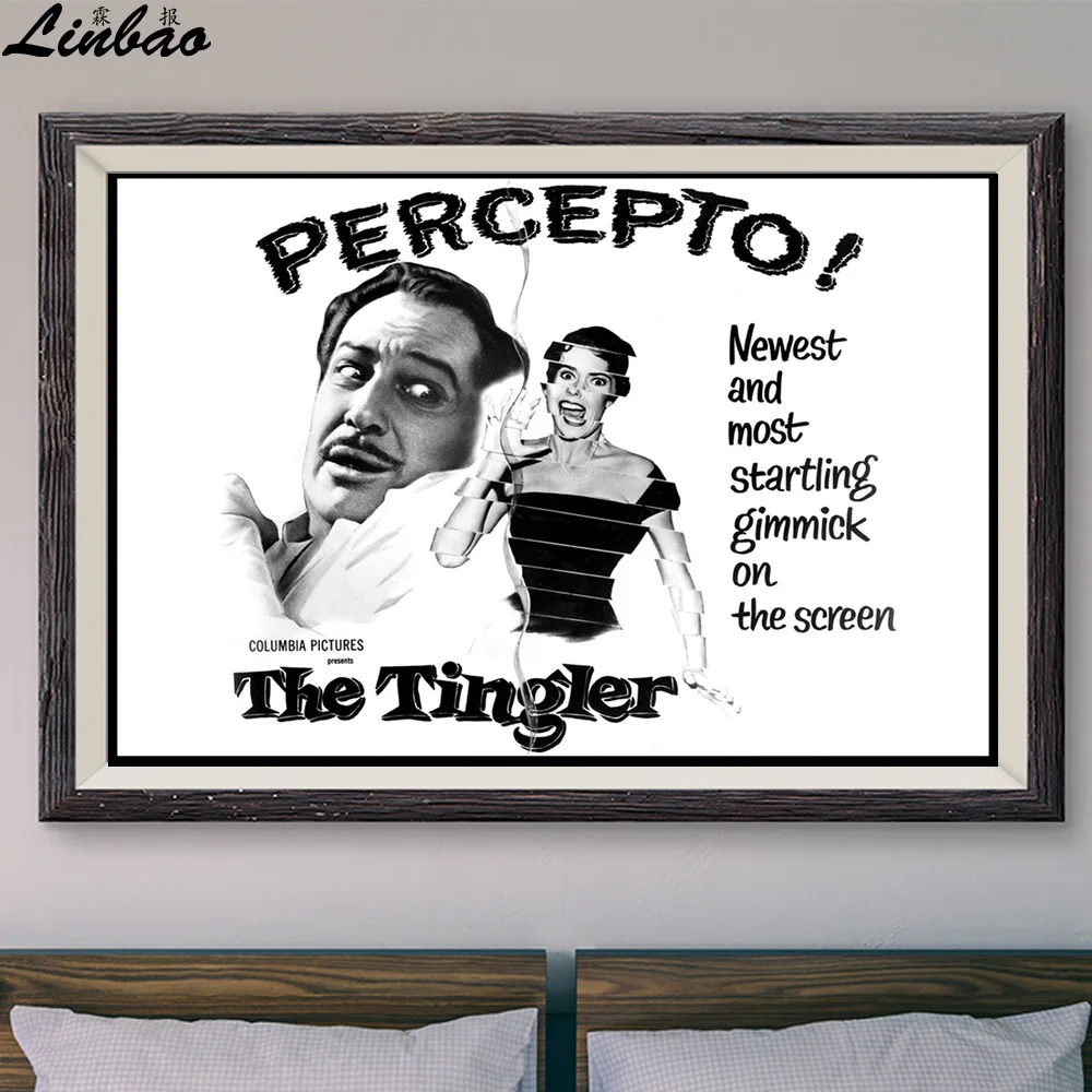 

V290 1959 The Tingler! Vintage Classic Movie Print Silk Poster Home Deco Wall Art Gift