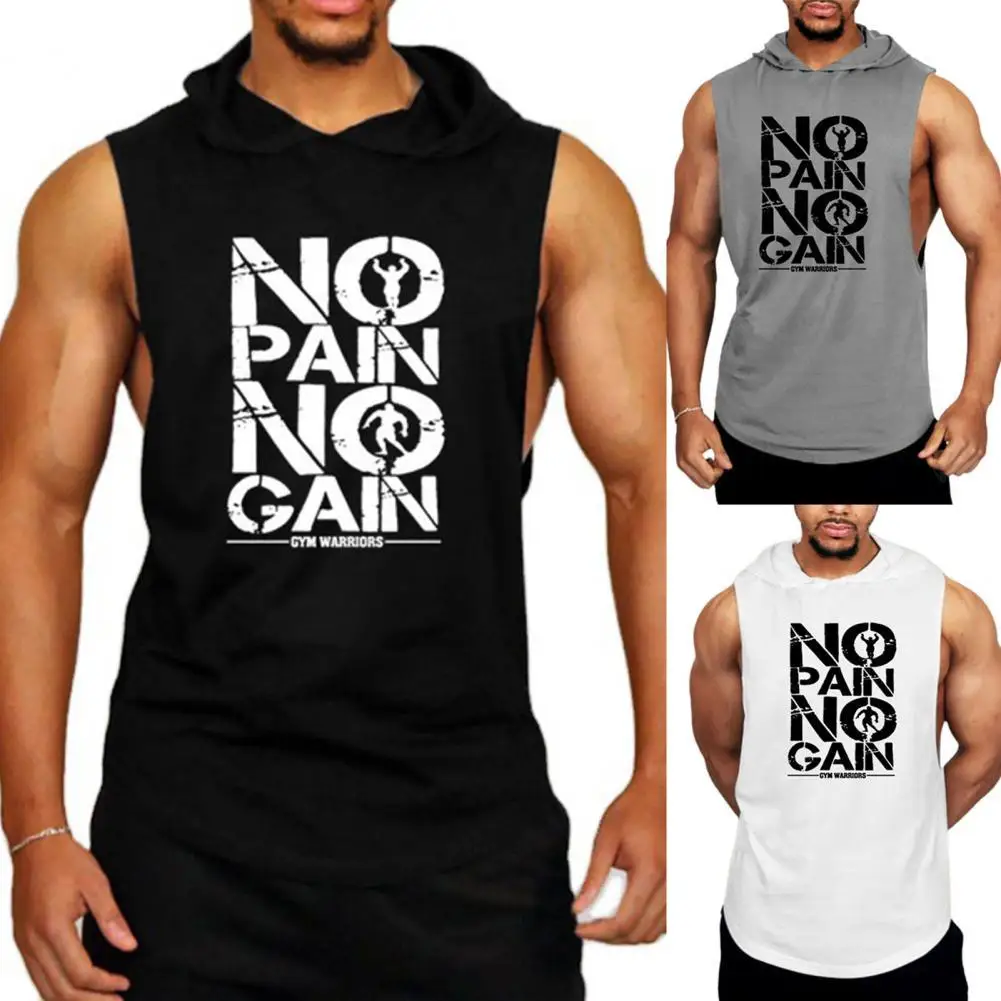 

Sport Vest Sleeveless Breathable Polyester O-neck Workout Vest for Summer