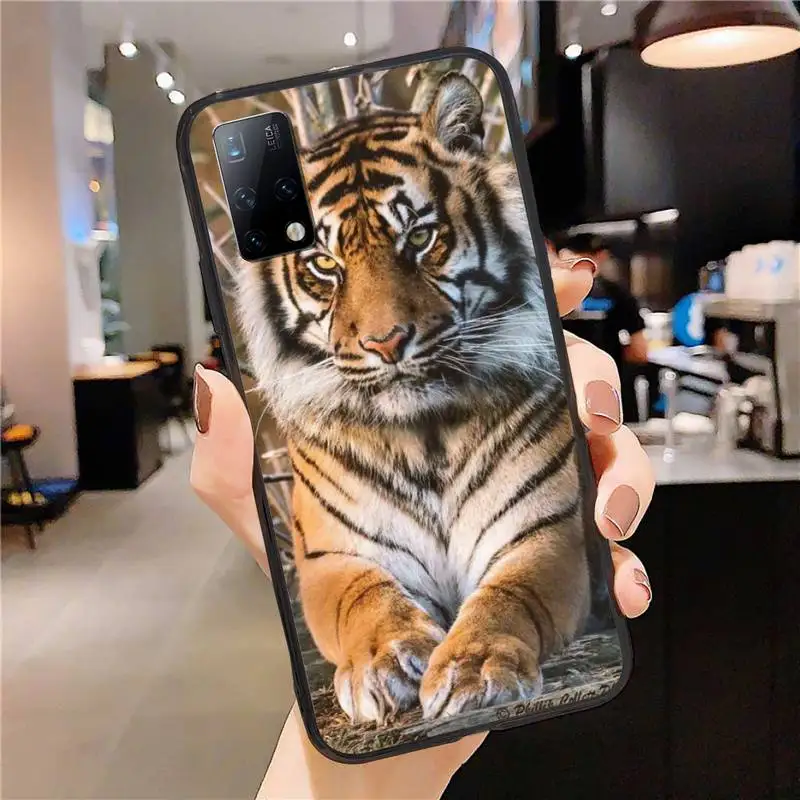 

Animal Tiger Phone Case for Samsung A20 E A20S Cover A30 S M30S A31 A40 A50 A51 A52 A70 A71 A80 A01 Fundas Coque