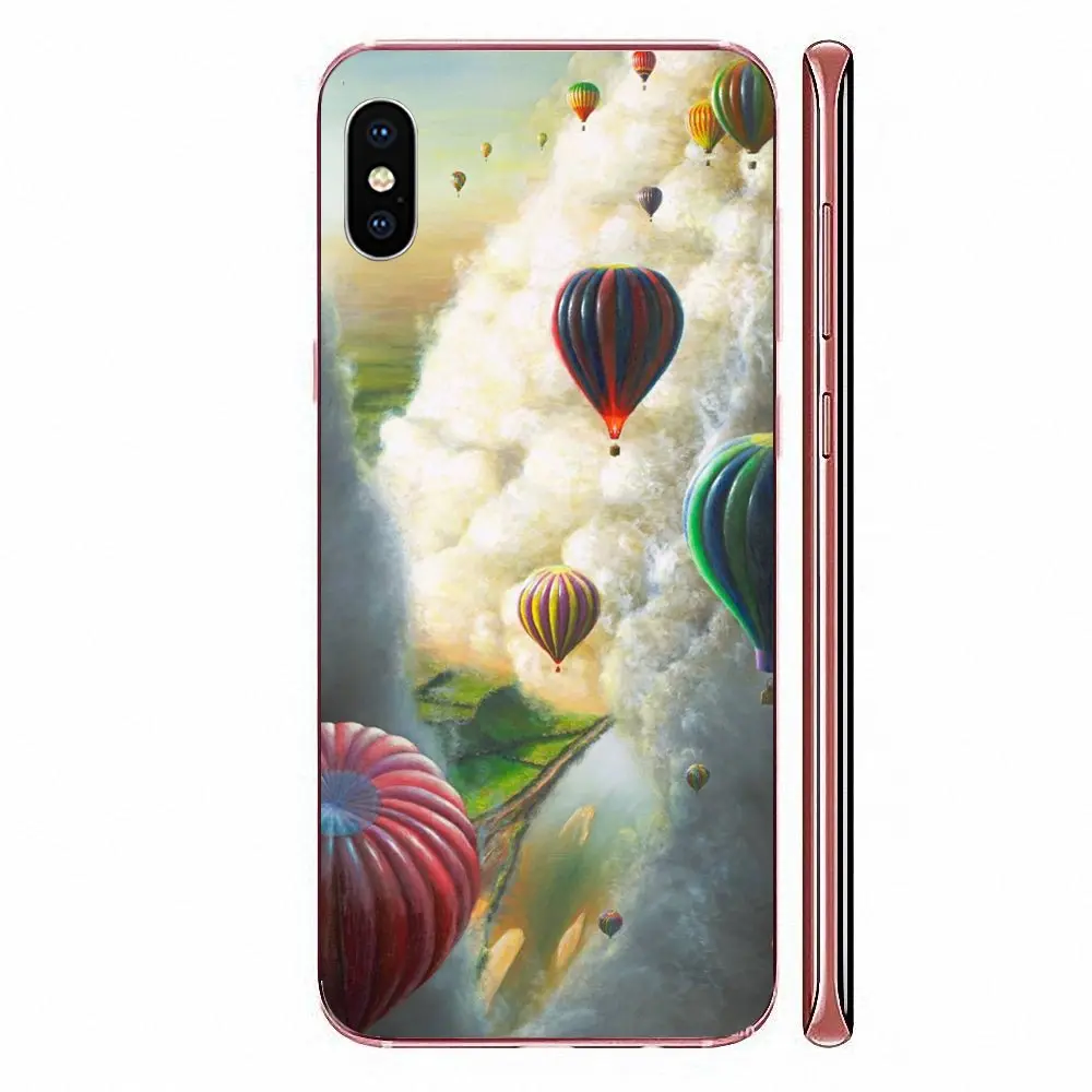 Мягкие чехлы для LG G7 ThinQ G5 G6 K50 K40 K8 Q7 Q60 V40 V30 V20 V10 2018 Power 2 3Q Stylus Flying Fire воздушный шар
