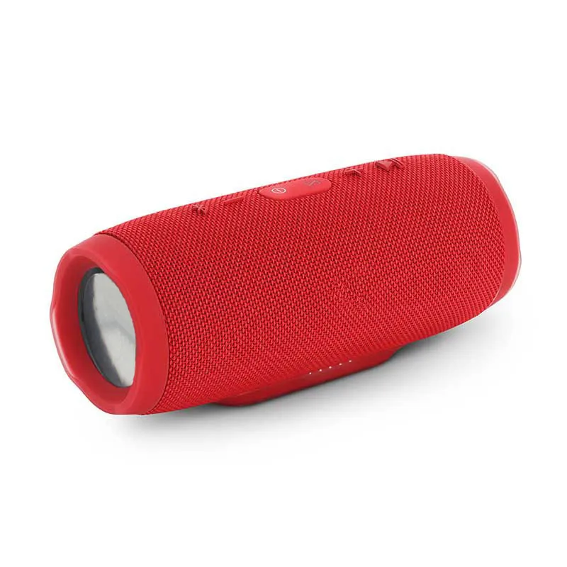 OEM RED Открытый портативный динамик s бас стерео беспроводной сабвуфер Bluetooth Колонка Громкая связь TF карта AUX USB MP3 плеер для телефона - Цвет: OEM RED
