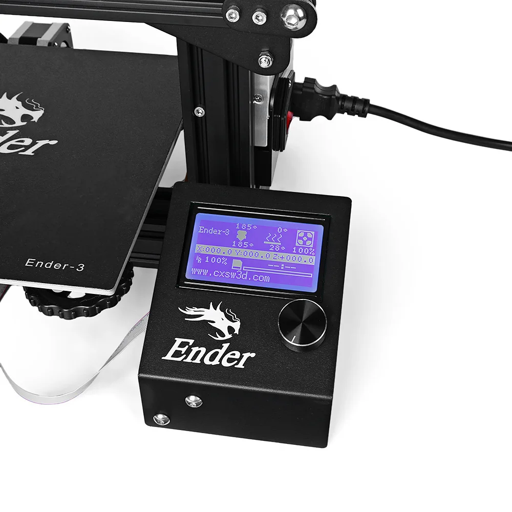 Оригинальный Creality3D Ender 3 высокой точности 180 мм/сек. 0 4 мм сопло FDM 3d принтер DIY