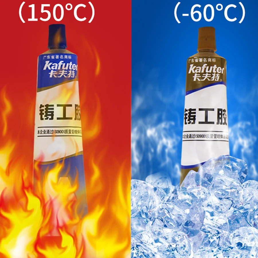 Kafuter 1 комплект AB 100G клей A + B отверждения супер жидкий Стекло резинометаллические
