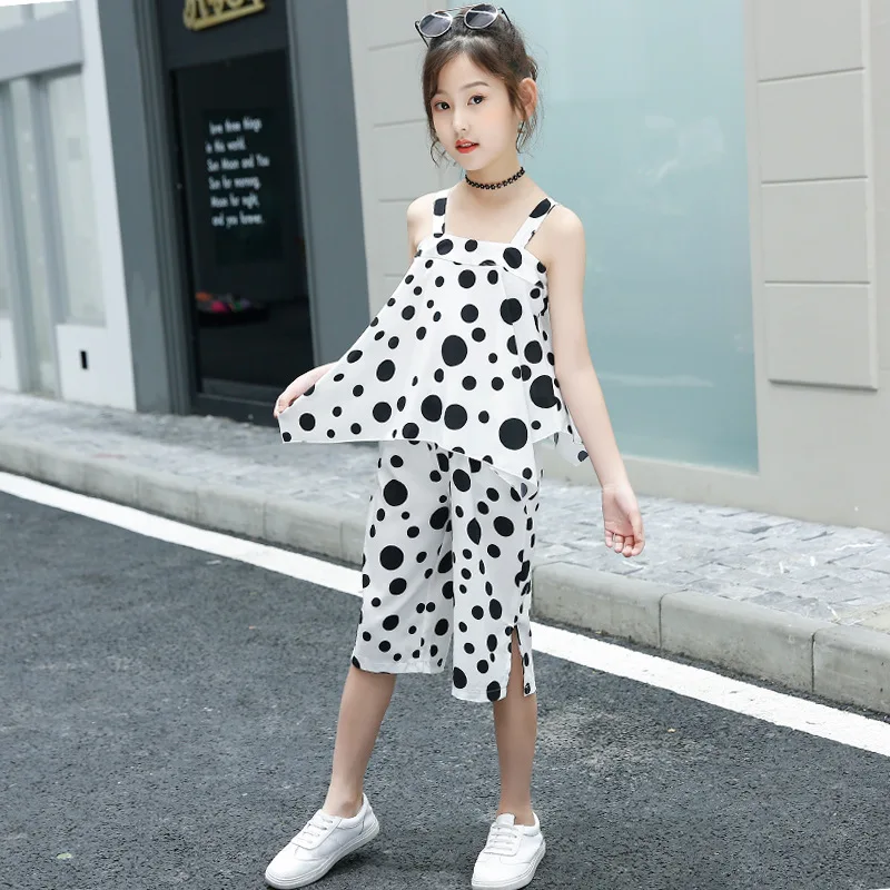 Комплект одежды для девочек 3 12 лет без рукавов|Комплекты девочек| |