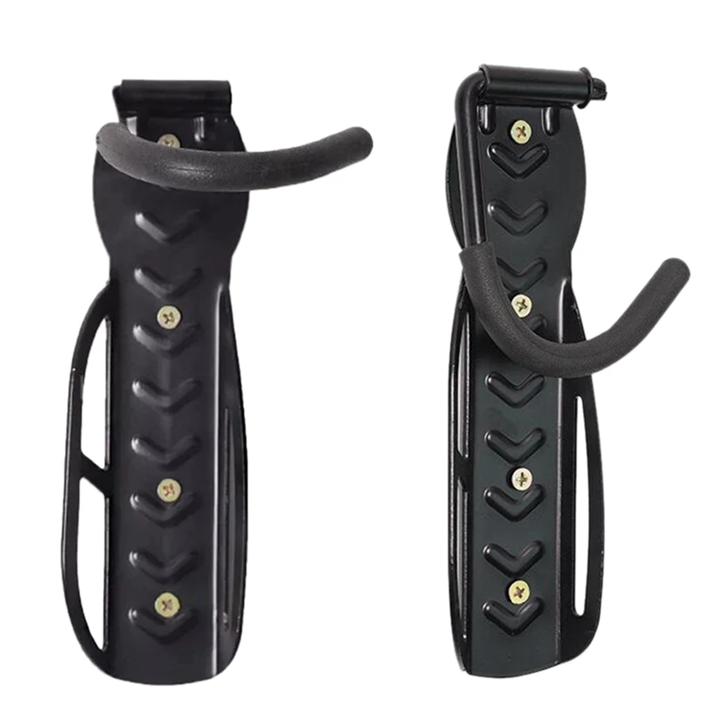 

2 Pcs Wall Mount Hanger,Wall Hook Hanging Wall Hanging Hook Scooter Hanging Clip Skate, Fixed Type & ​Activity Type