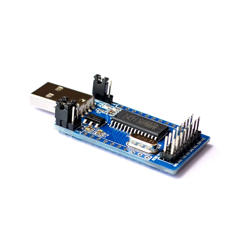 USB к UART CH341A программатор IIC SPI 2c конвертер параллельных портов встроенный рабочий