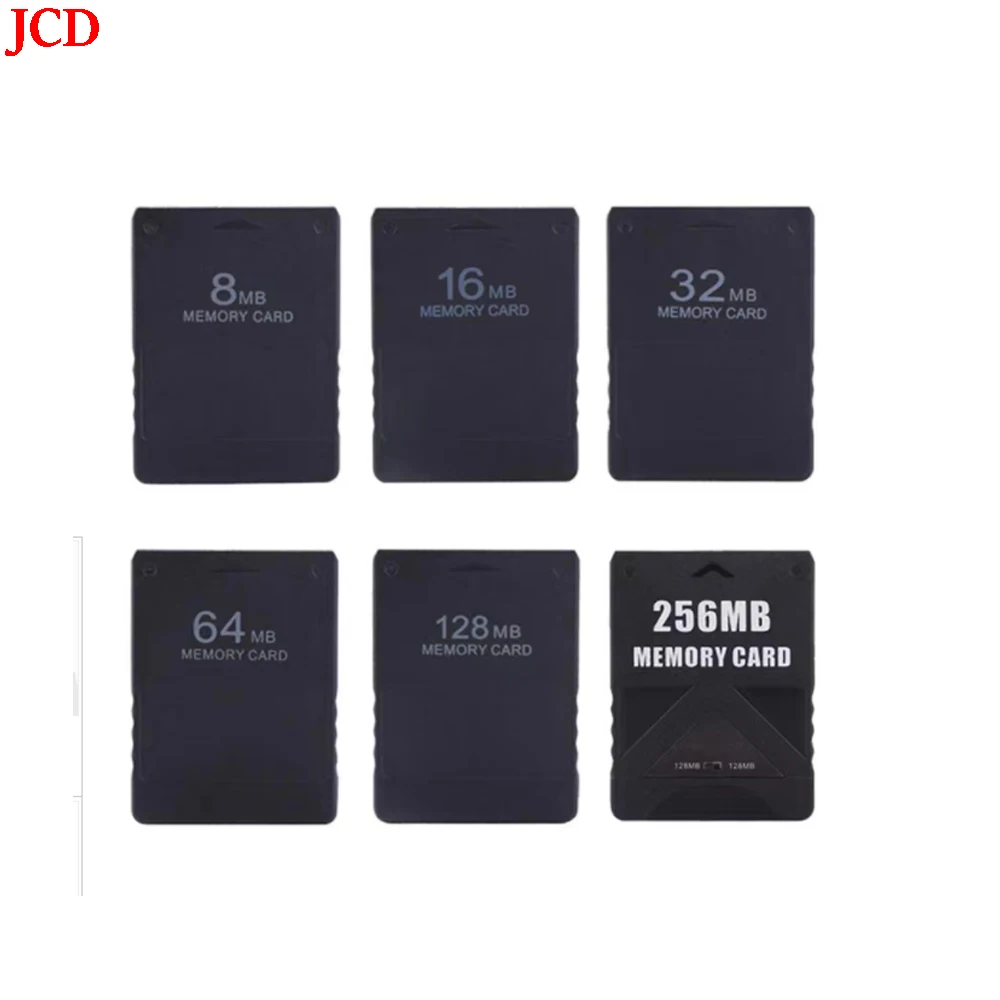 JCD 1 шт. для PS2 8 Мб/16 Мб/32 Мб/64 МБ/128 МБ/256 Мб карта памяти карты расширения подходящие