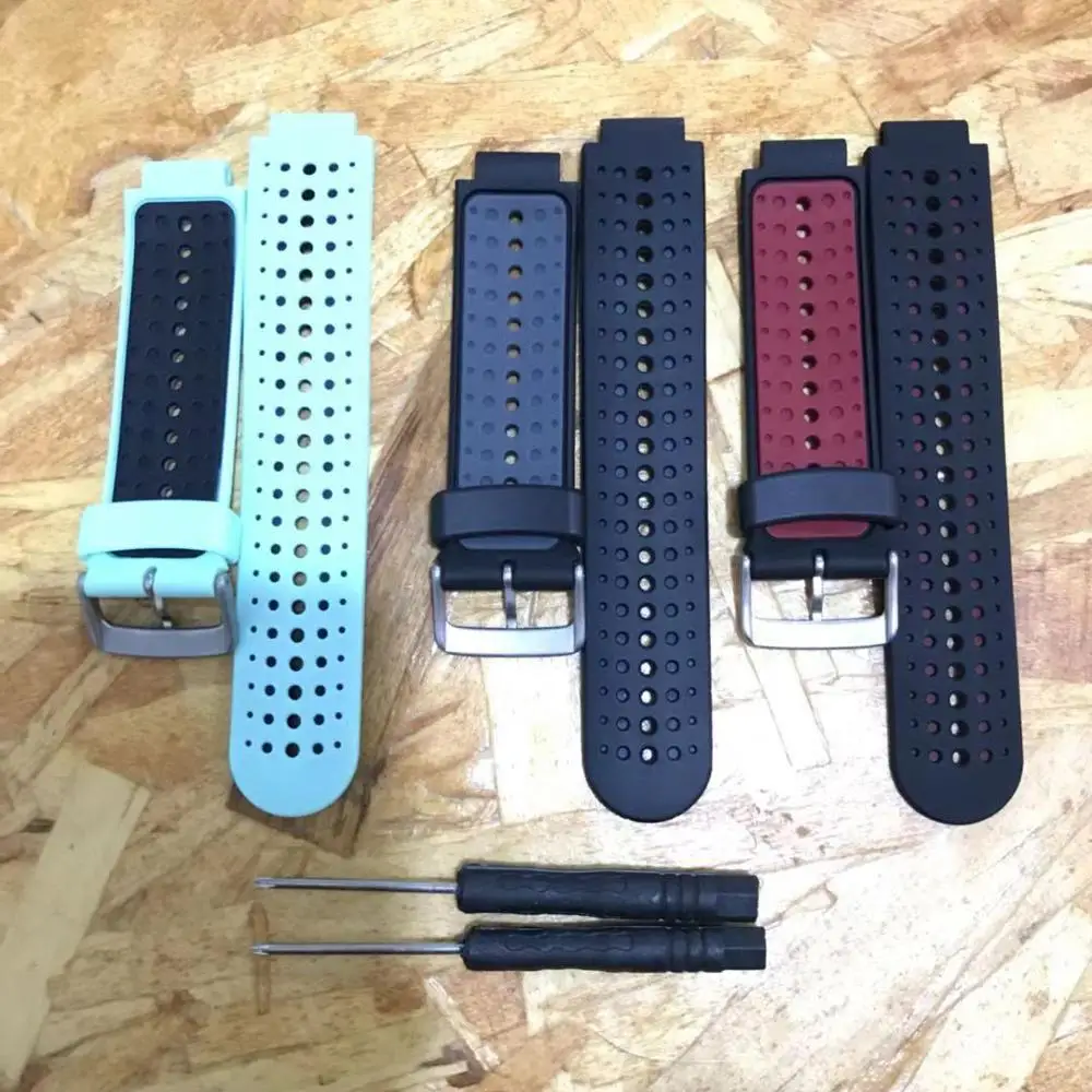 For Forerunner 235 Original Watchband Apply to GARMIN 230/235/735xt/220/620/630 replace original silicone s