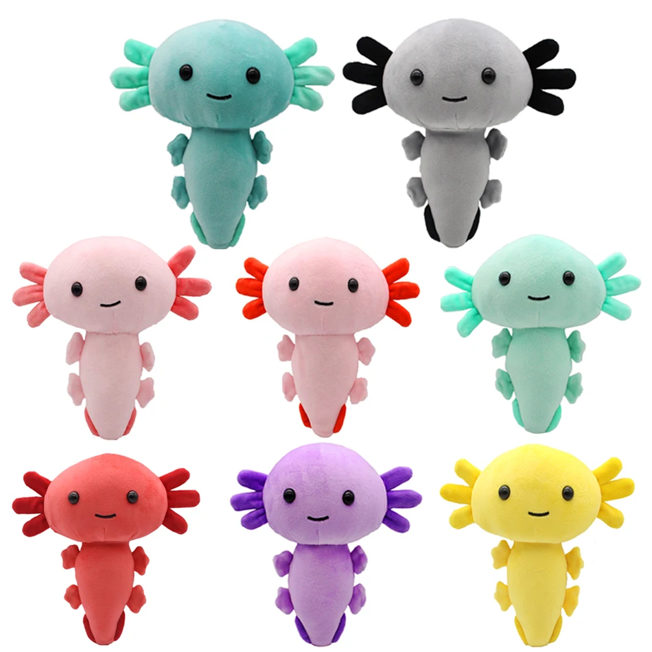 

20cm Cute Kawaii Axolotl Plush Toy Squishmallowing Axolotl Stuffed Animals Plushie Doll Baby Toys Kids Gift Squid Game Plush Toy