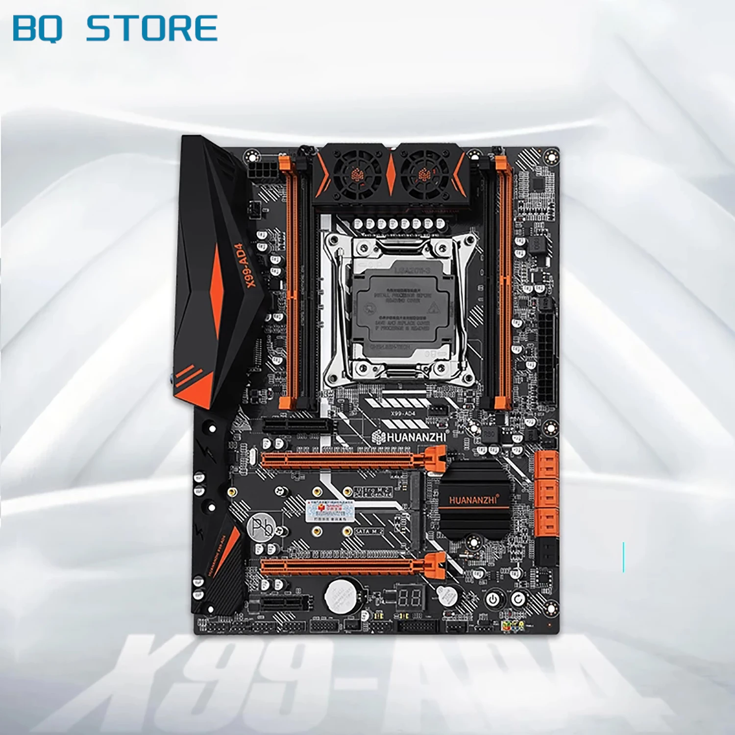 Online HUANANZHI X99 AD4 V 2,0 X99 Motherboard Intel X99 LGA 2011-3 Alle Serie DDR4 RECC128GB M.2 PCI-E NVME NGFF ATX Server Mainboard