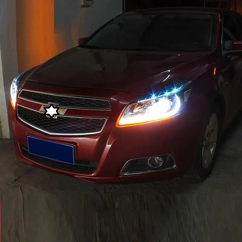 Automovil внешние Assessoires Стайлинг авто аксессуар Cob Led Drl фары Задние Автомобильные в