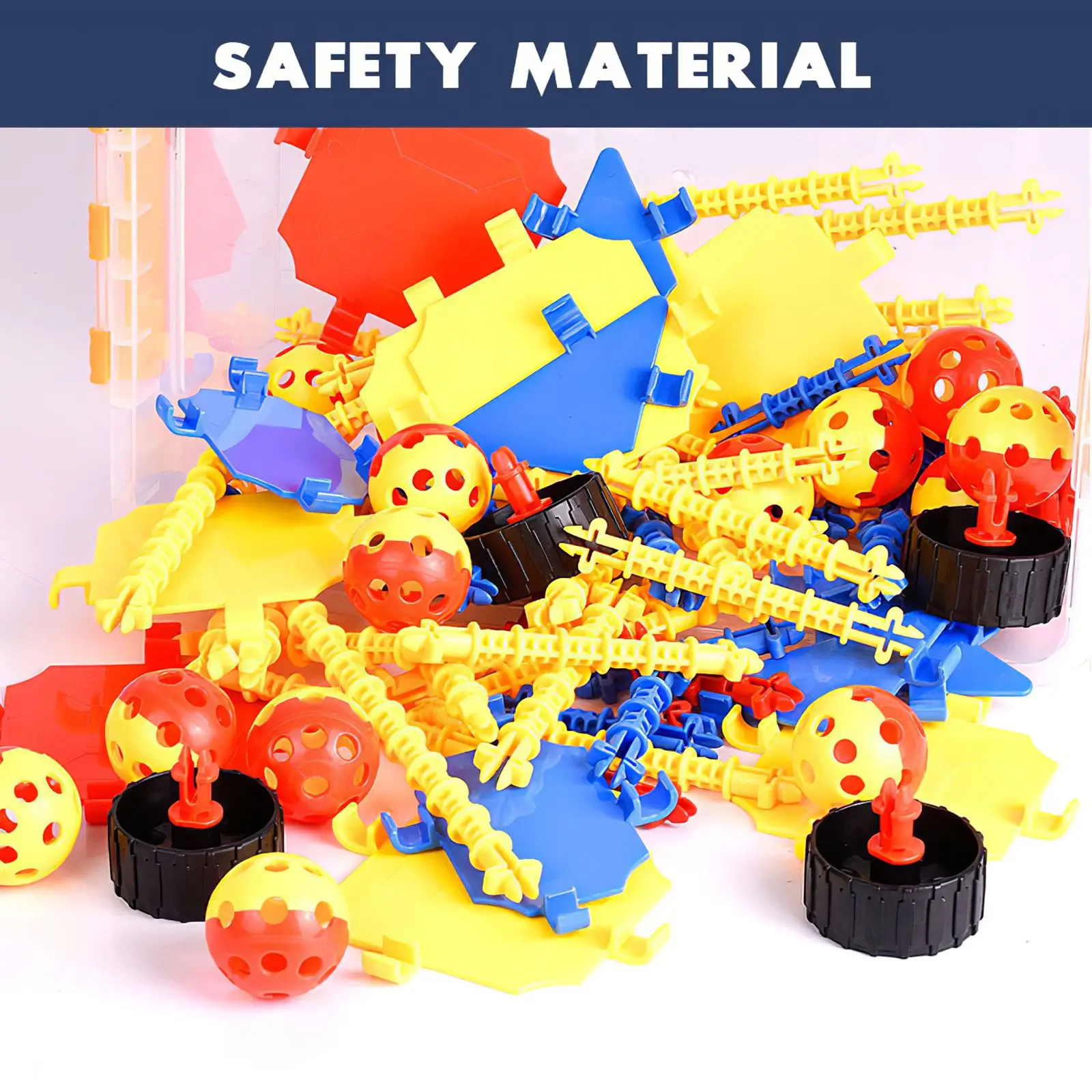 

DIY Space Ball Building Toy Educational Construction Toy Funny Building Toy Set Construction Engineering Kit Kid Playing Gift